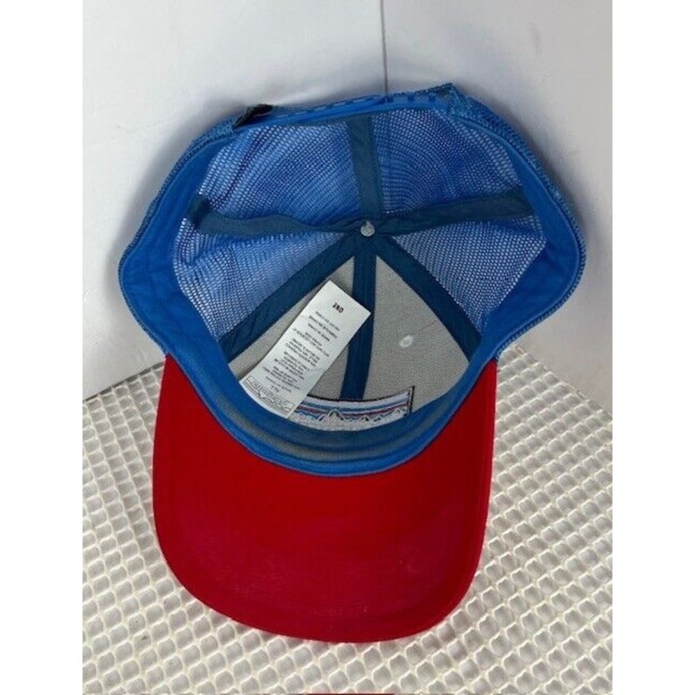 Patagonia P-6‎ Logo Trucker Hat Men Onesize Mesh Snapback - Picture 6 of 10
